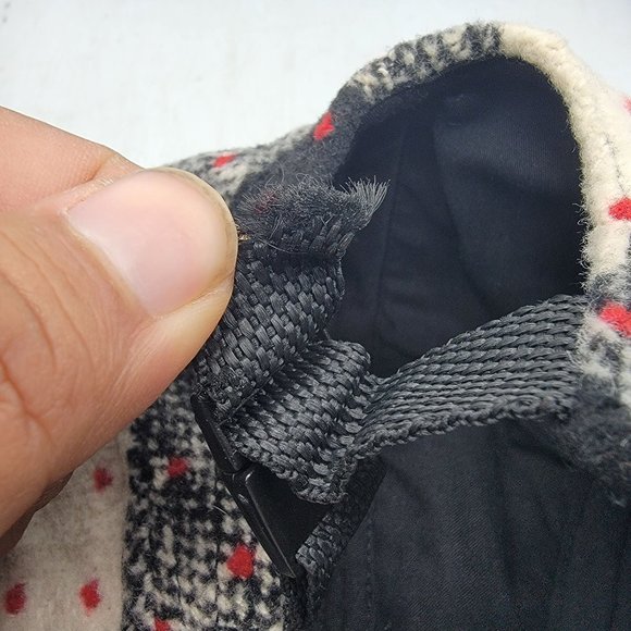 JonnyIV Plaid Wool Hat Winter Warm Adjustable Lightweight Casual Outdoors - Picture 11 of 11